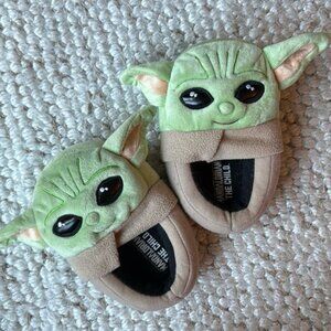 Baby Yoda Star Wars Mandalorian children’s slippers